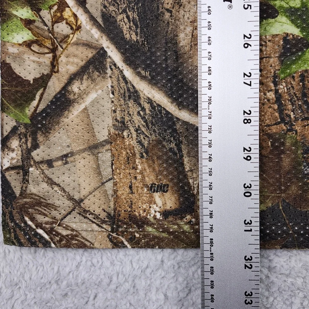 RedHead Camo Long Sleeve Shirt Mens XL Brown Realtree‎ APG Mesh Pocket Tee